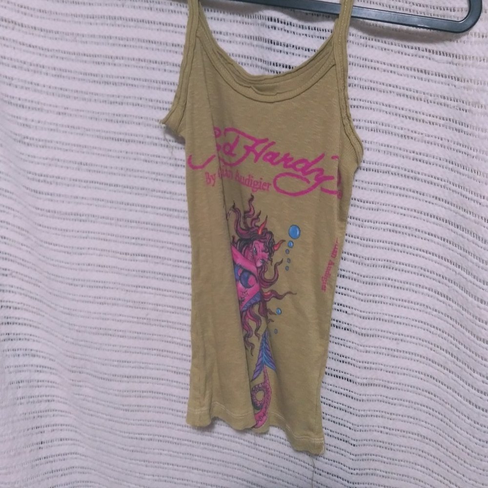 ed hardy mermaid tank top